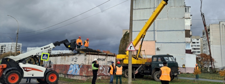 НА МІСЦІ ПІДЗЕМНОГО ПЕРЕХОДУ БУДУТЬ КЛУМБИ ТА ЗЕЛЕНА ЗОНА